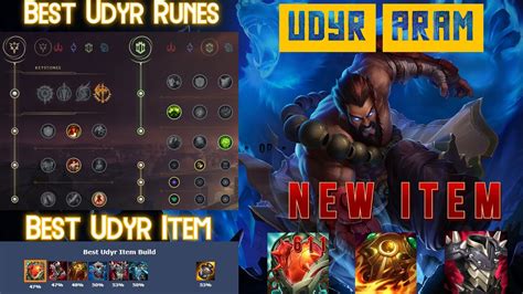 udyr build aram|Udyr ARAM Build 14.23.1